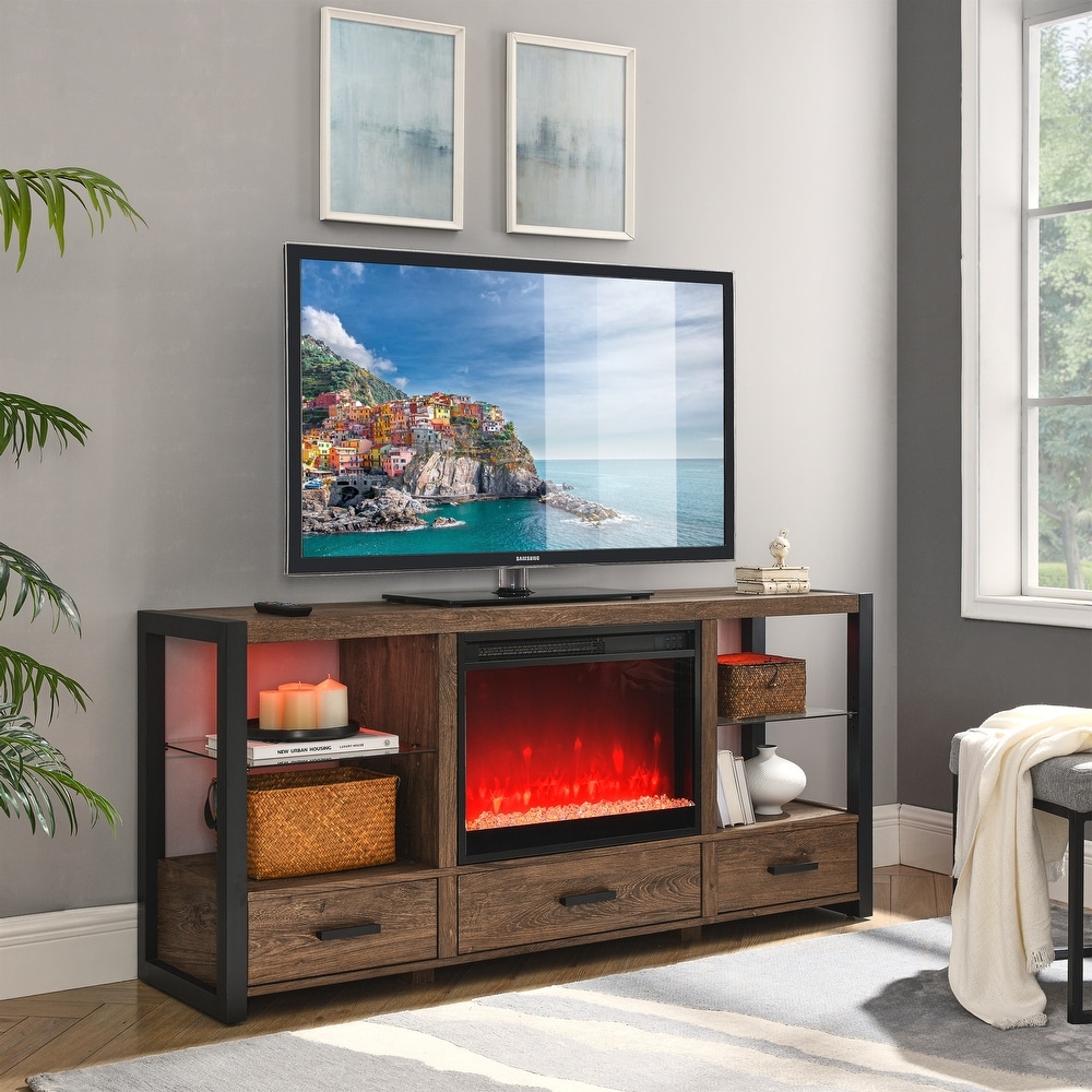 Fireplace TV Stand for 70\