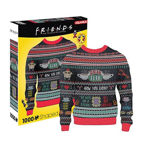 Aquarius Friends Jigsaw Puzzle 1000pc (Ugly Sweater)