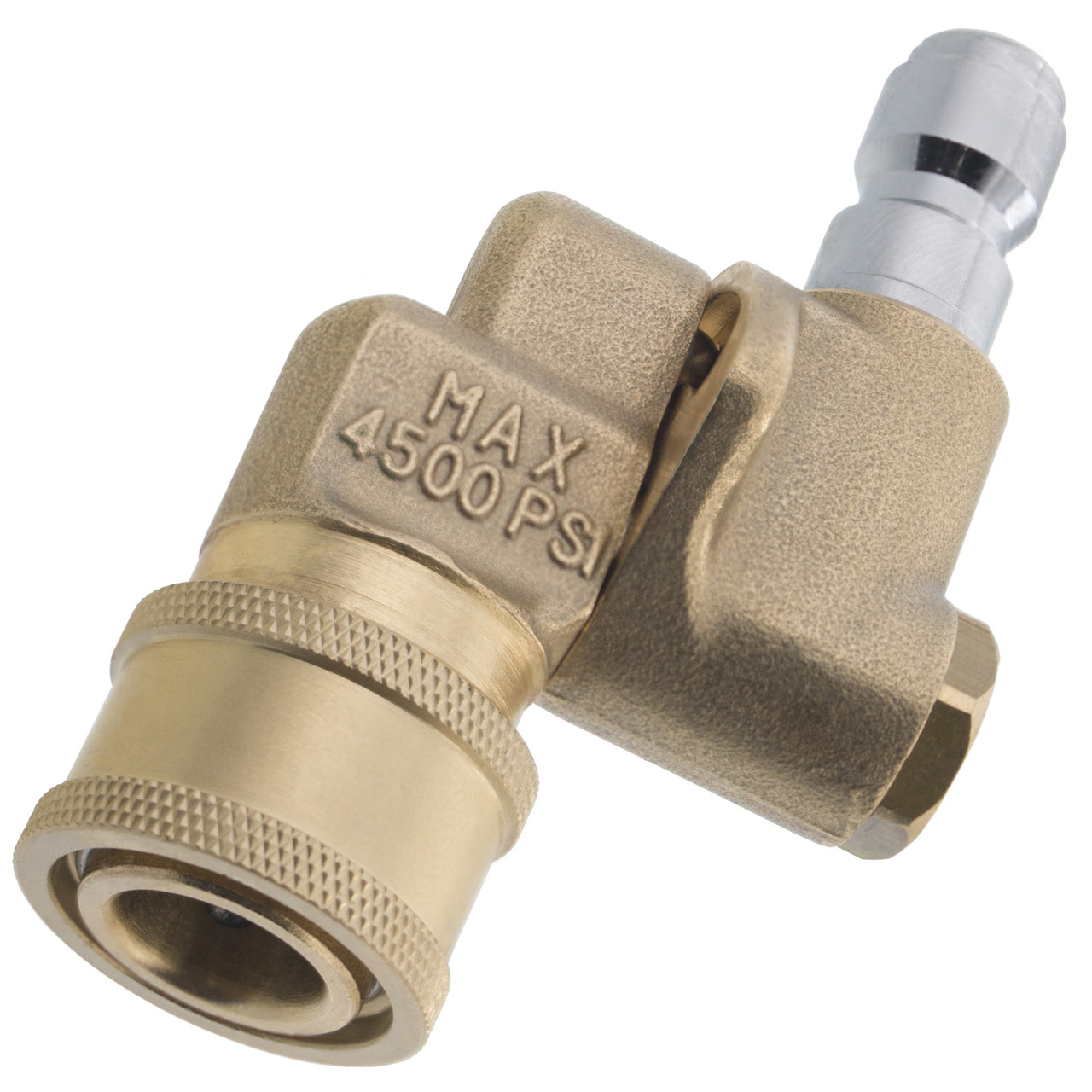 Erie Tools Pressure Washer Pivoting 1/4 Quick Connect Coupler