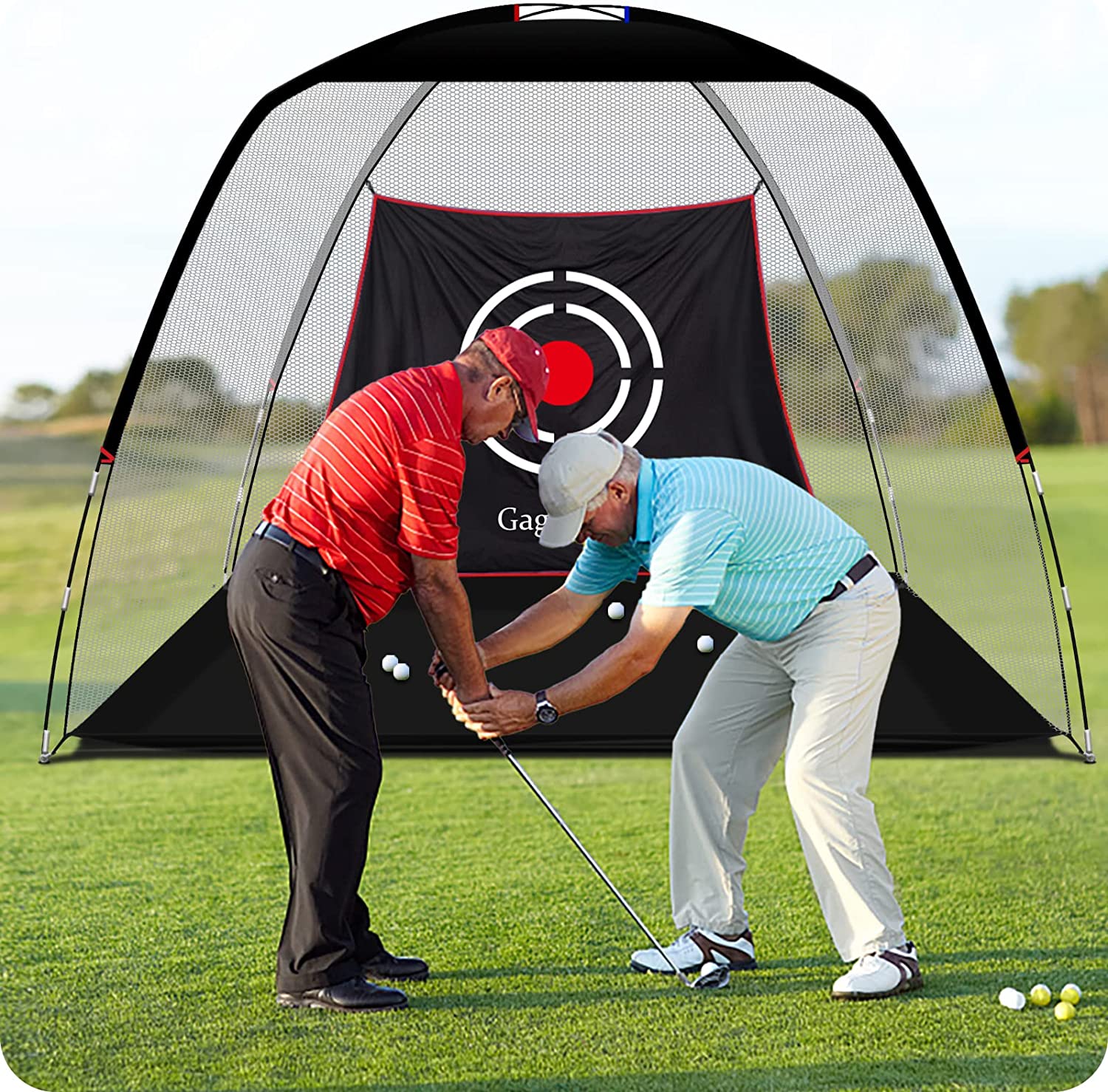 GALILEO Golf Net Golf Hitting Nets Training Aids Practice Nets for Backyard Driving Range Chipping with Target Carry Bag for Indoor Outdoor Sports