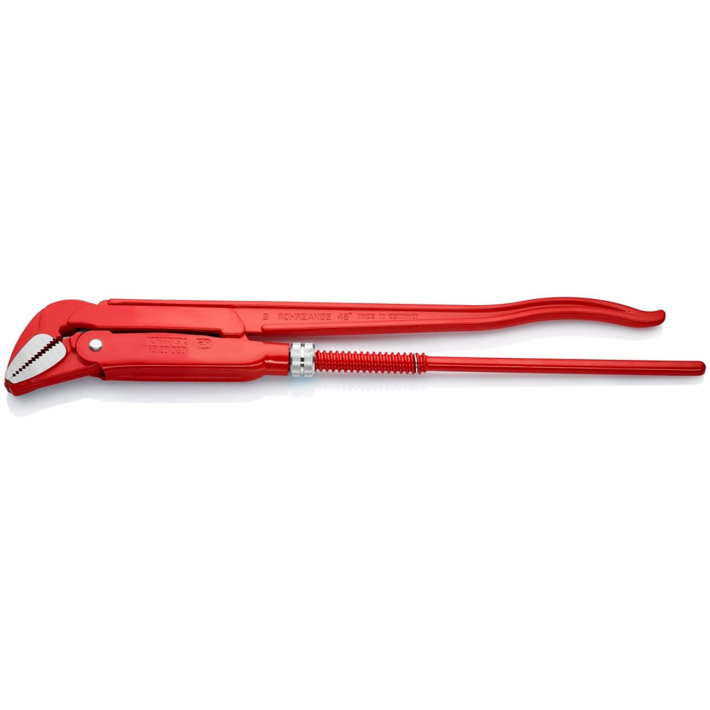 Knipex Pipe Wrench 45 Degree Angled 570 mm Swedish Pattern