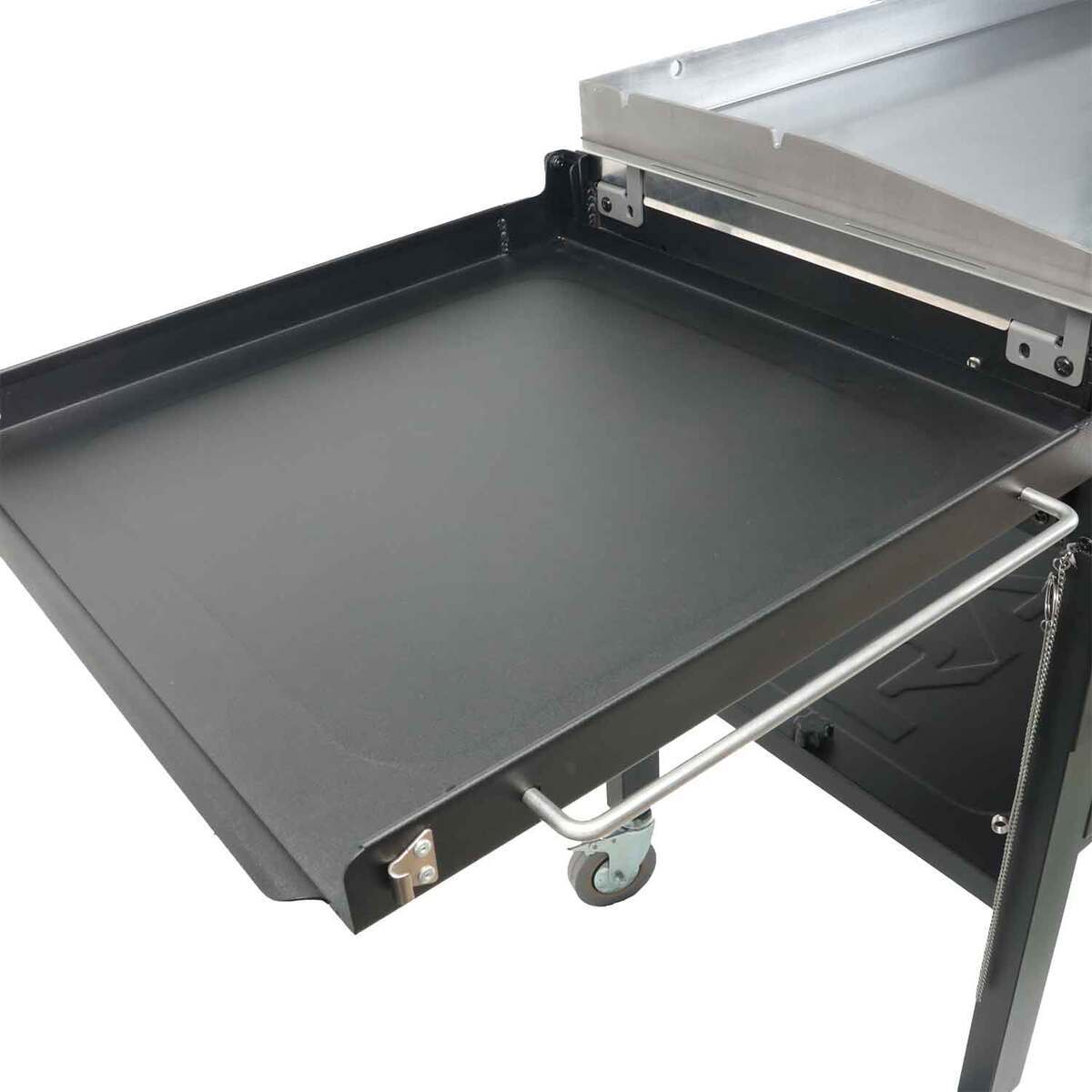 Razor Griddle 4 Burner Grill with Foldable Shelves and Wind Guards