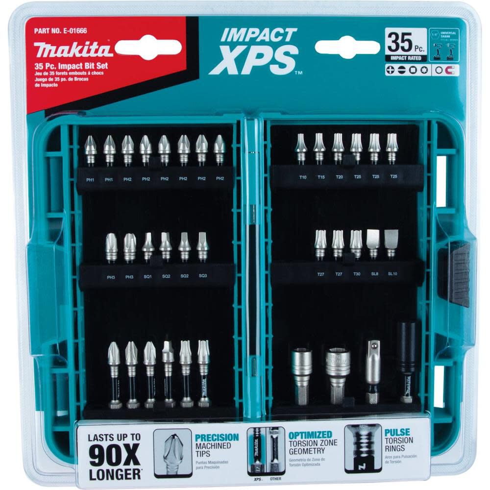 Makita Impact XPS 35 Pc. Impact Bit Set E-01666 from Makita