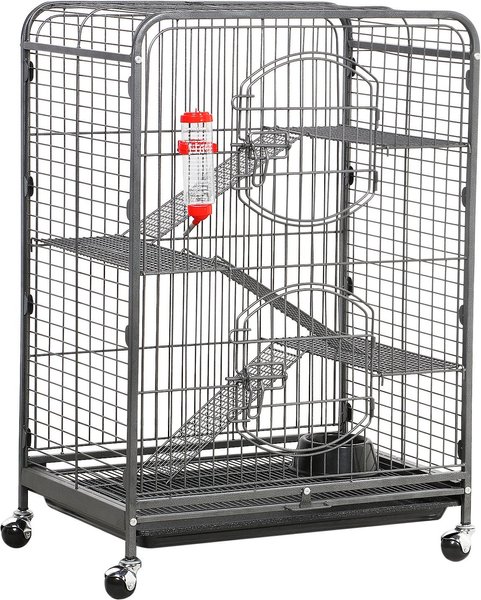 Yaheetech 37-in Small Animal Pet Cage， Black