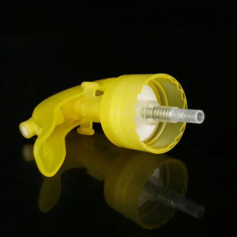 Colorful 28/410 mini non spill PP plastic smooth ribber cleaning wholesale mini trigger sprayer With clip  manufacturer