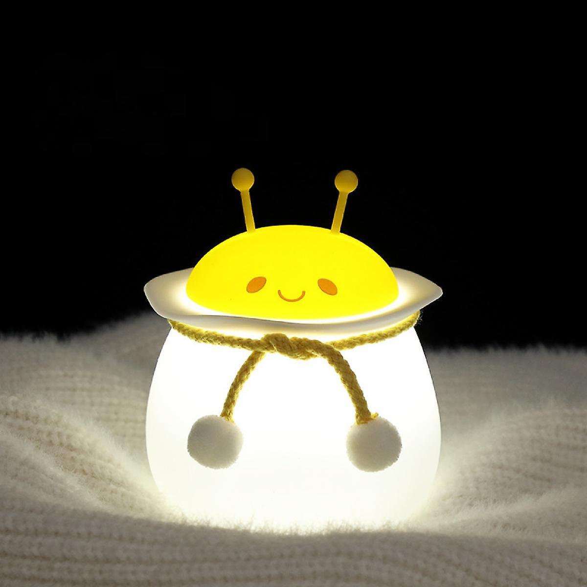 Night Light For Kids Led Portable Baby Nights Lamp Usb Rechargeable Dimmable Nightlight Cute Honeybee Gifts For Girls Children Bedroom/decor