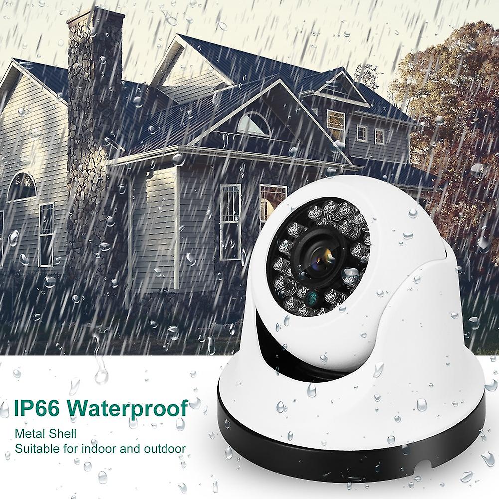 4 In 1 Tvi/ahd/cvi/cvbs Hd Analog Cctv Ip66 Waterproof Ir Metal Dome Camera Ntsc (1080p)