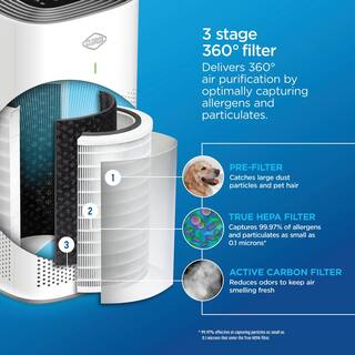 Clorox Smart 320 Large Room Air Purifier 11011