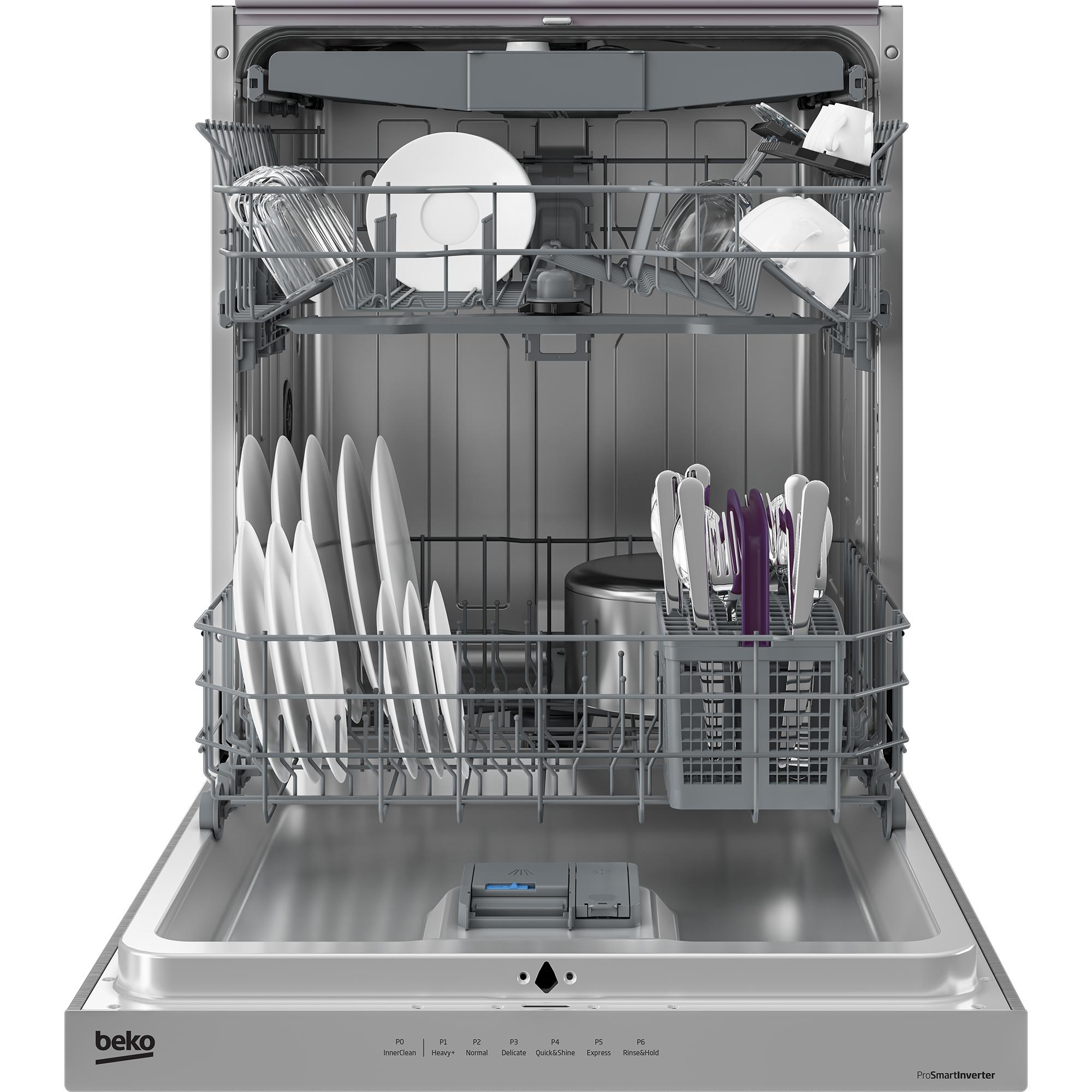 beko 24-inch Built-in Dishwasher with CornerIntense® DUT36522X