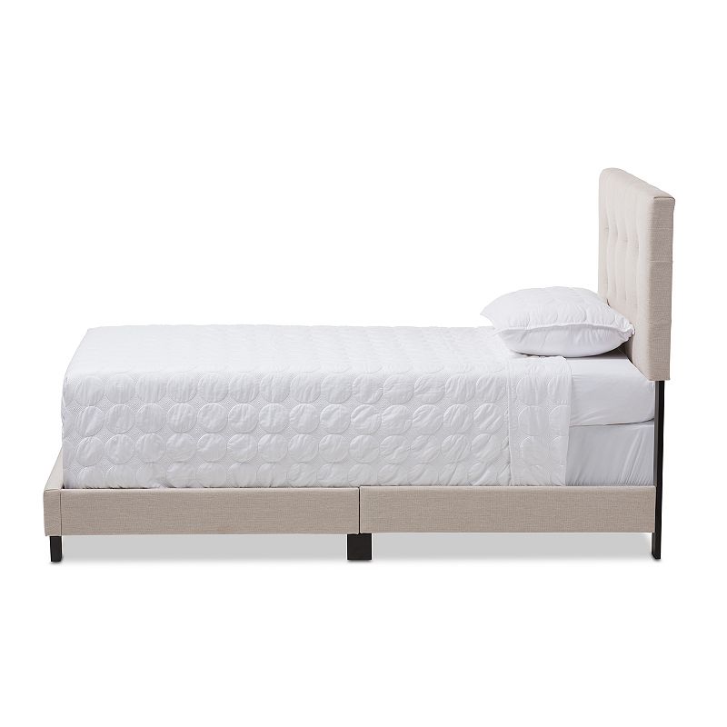 Baxton Studio Brookfield Tufted Twin Bed