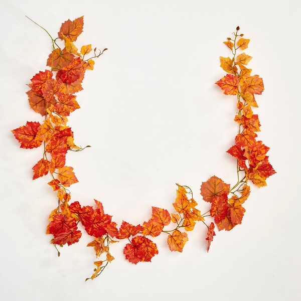 66 Fall Leaves Garland