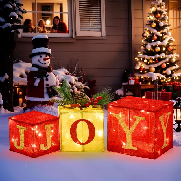 Presence Christmas Lighted Gift Boxes