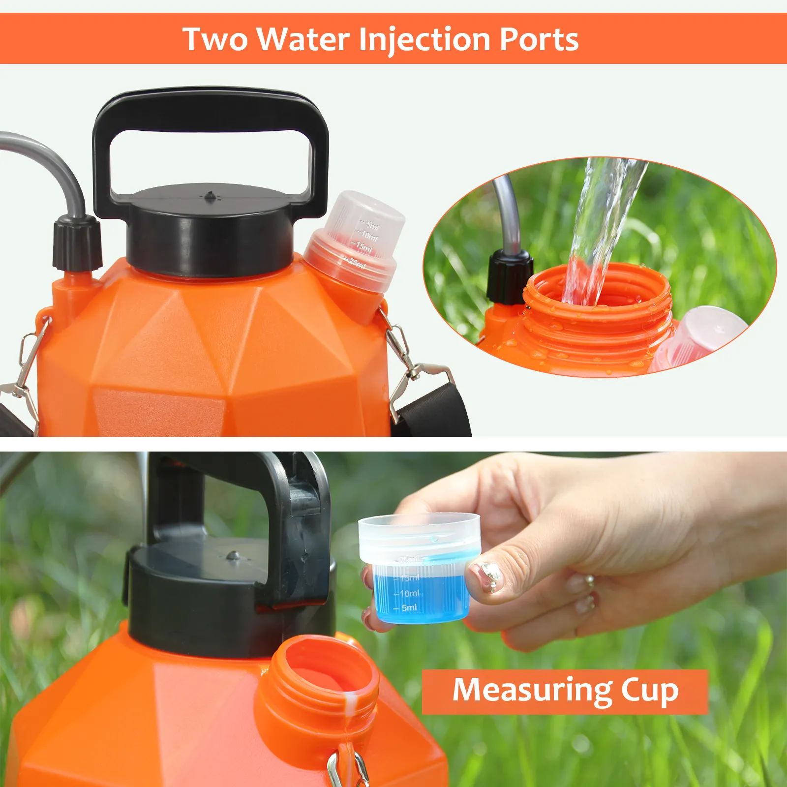 Agricultural Sprayer Electric 5L Water Bottle Garden Plastic Garden Pump Sprayer