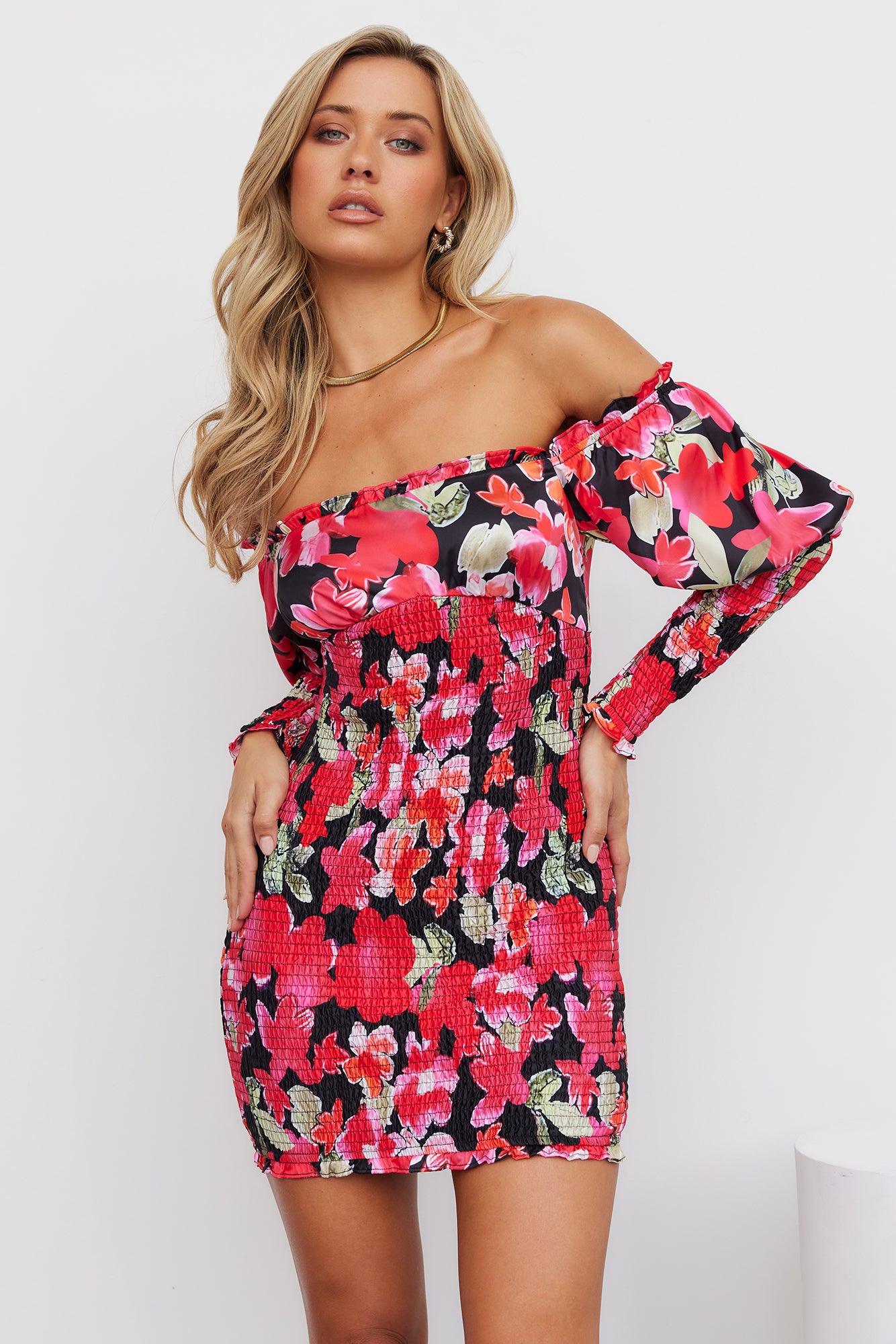 Roses Under Sunlight Dress Floral