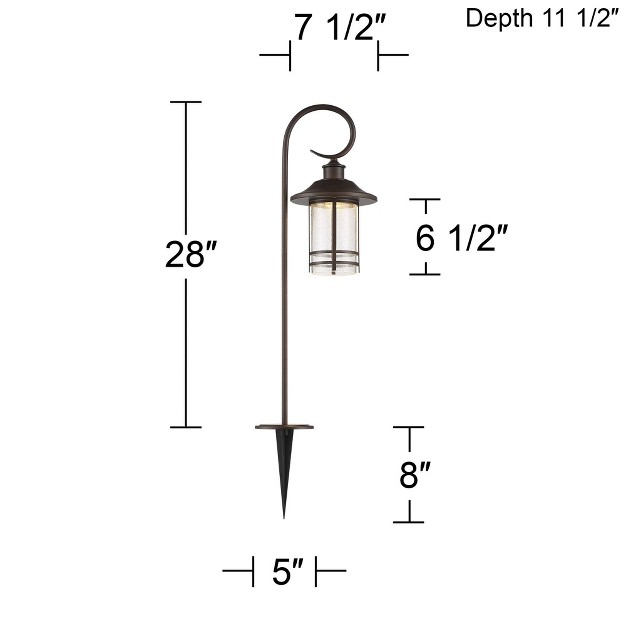 John Timberland Galt Oil rubbed Bronze 6 piece Led Path And Spot Light Set