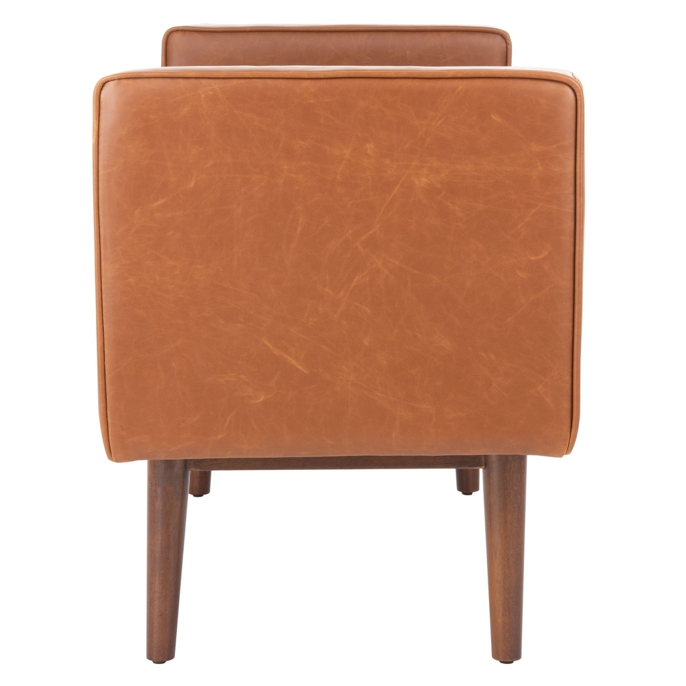 SAFAVIEH Henri Mid century Modern 25 inch Bench   49\