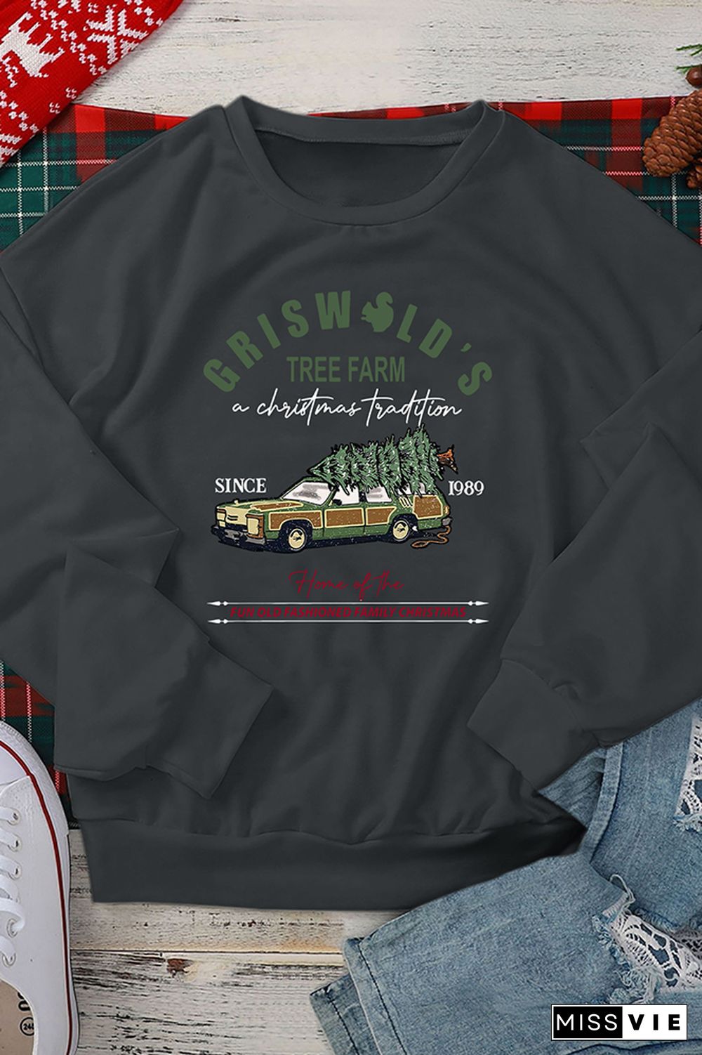 Griswold's Tree Farm since 1989 Sweatshirt Wholesale