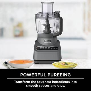 NINJA Professional Plus 9 Cup Silver Food Processor with Auto-iQ (BN601) BN601