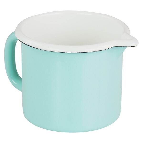 2.5 Cup Enamel on Steel Measuring Cup - One Piece