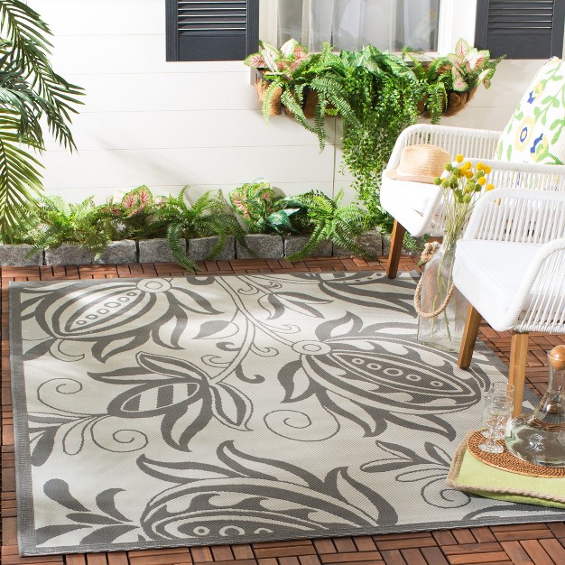 Courtyard Cy6109 Power Loomed Indoor outdoor Area Rug Safavieh