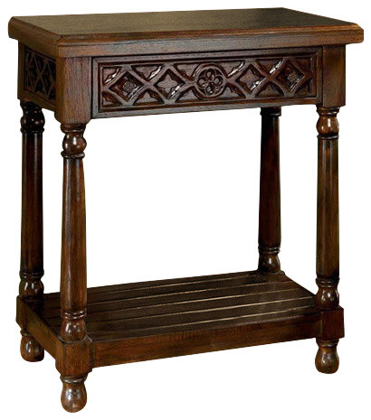 Calcot Manor Medieval Console Table   Traditional   Console Tables   by XoticBrands Home Decor  Houzz