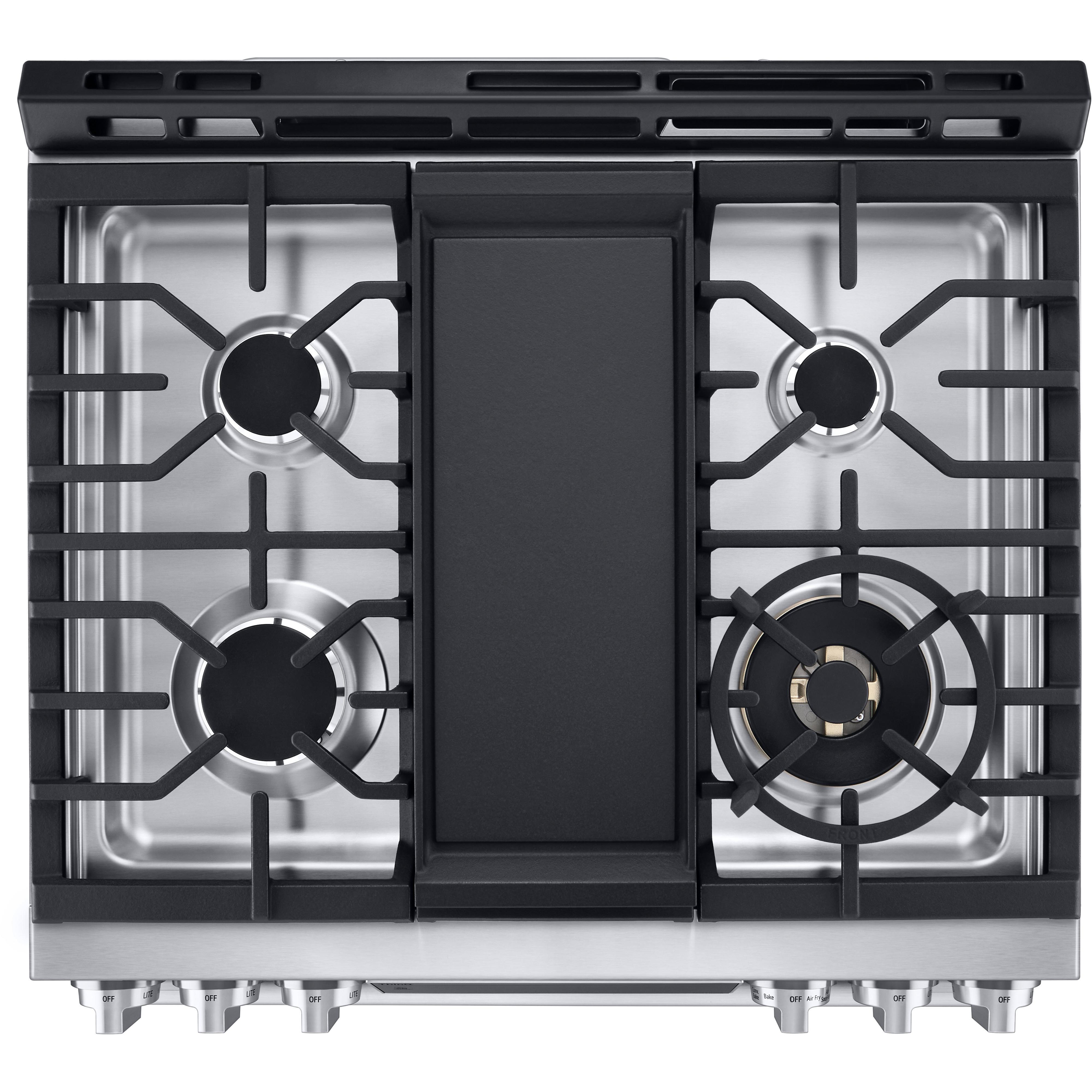 LG 30-inch Slide-in Gas Range with Convection Technology LSGS6338F