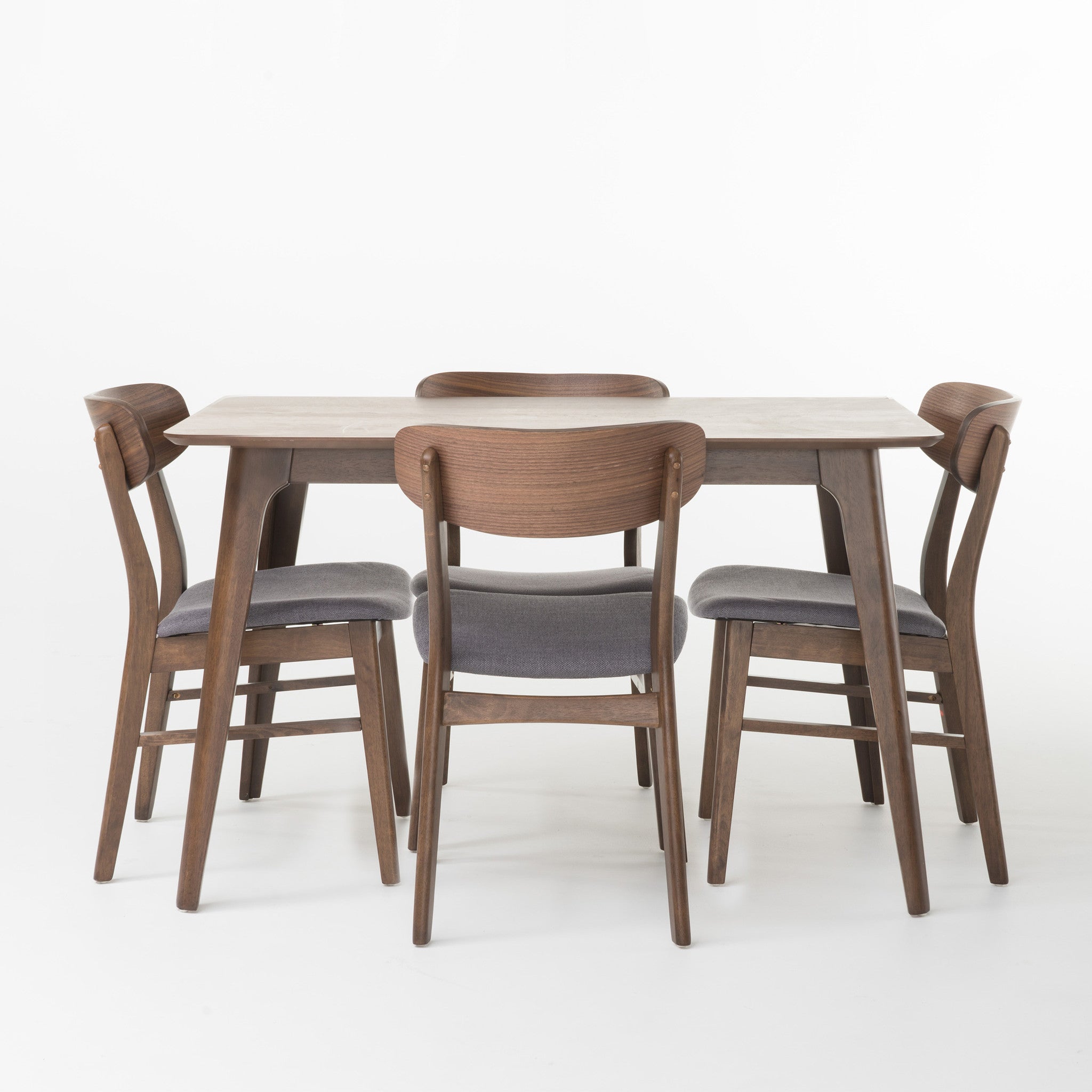 Williamgsburg Mid-Century Modern 5 Piece Dining Set