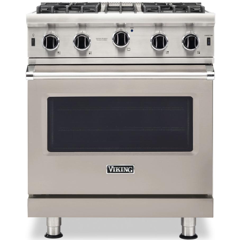 Viking 30-inch, 4.0 cu.ft. Freestanding Gas Range with Convection Technology VGIC5302-4BPGLP