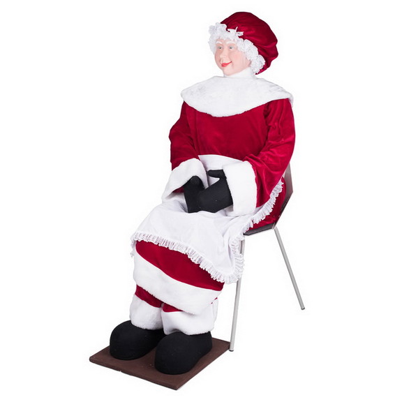 Vickerman C896112 5' 8 Mrs Santa Standing or Sitt...