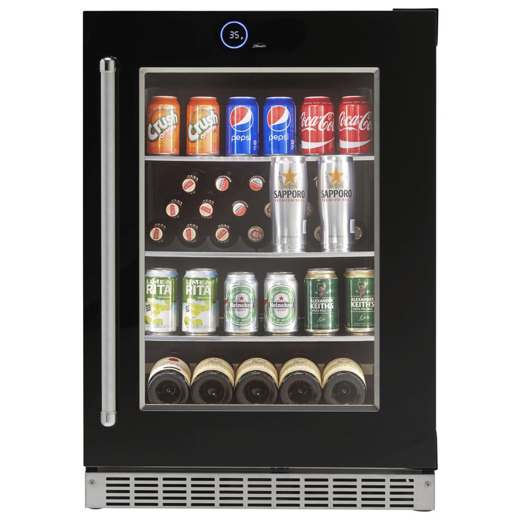 Silhouette Reserve 5.0 cu.ft. Freestanding Beverage Center SRVBC050R