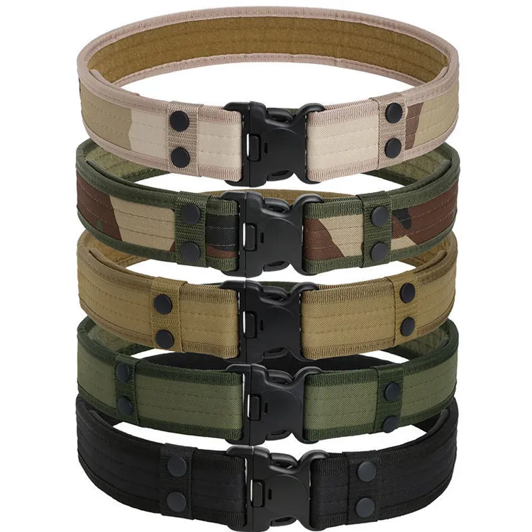 Wholesale Hot sale Tactical Belt Stretch Nylon EVA Sponge Quick Release Web Belt for Men