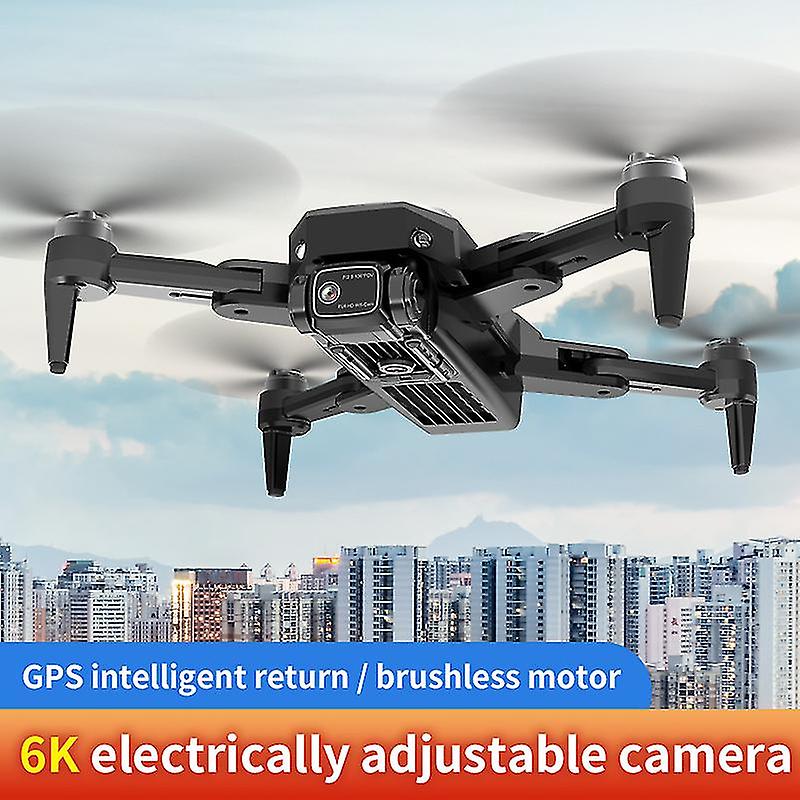 Drone Foldable Gps Drone With Adult 6k Camera， Quadcopter With Brushless Motor， Carrying Bag