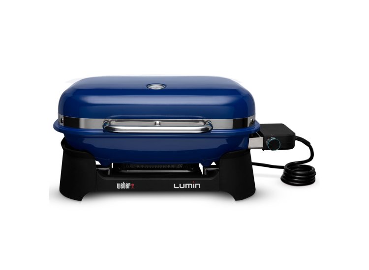 Weber Lumin Deep Ocean Blue Electric Grill