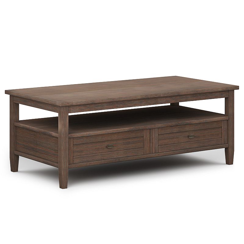 Simpli Home Warm Shaker Coffee Table