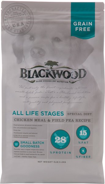 Blackwood Chicken Meal and Field Pea Recipe Grain-Free Dry Dog Food