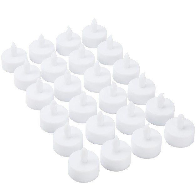 Hastings Home Led Tealight Candle Set 24 pcs