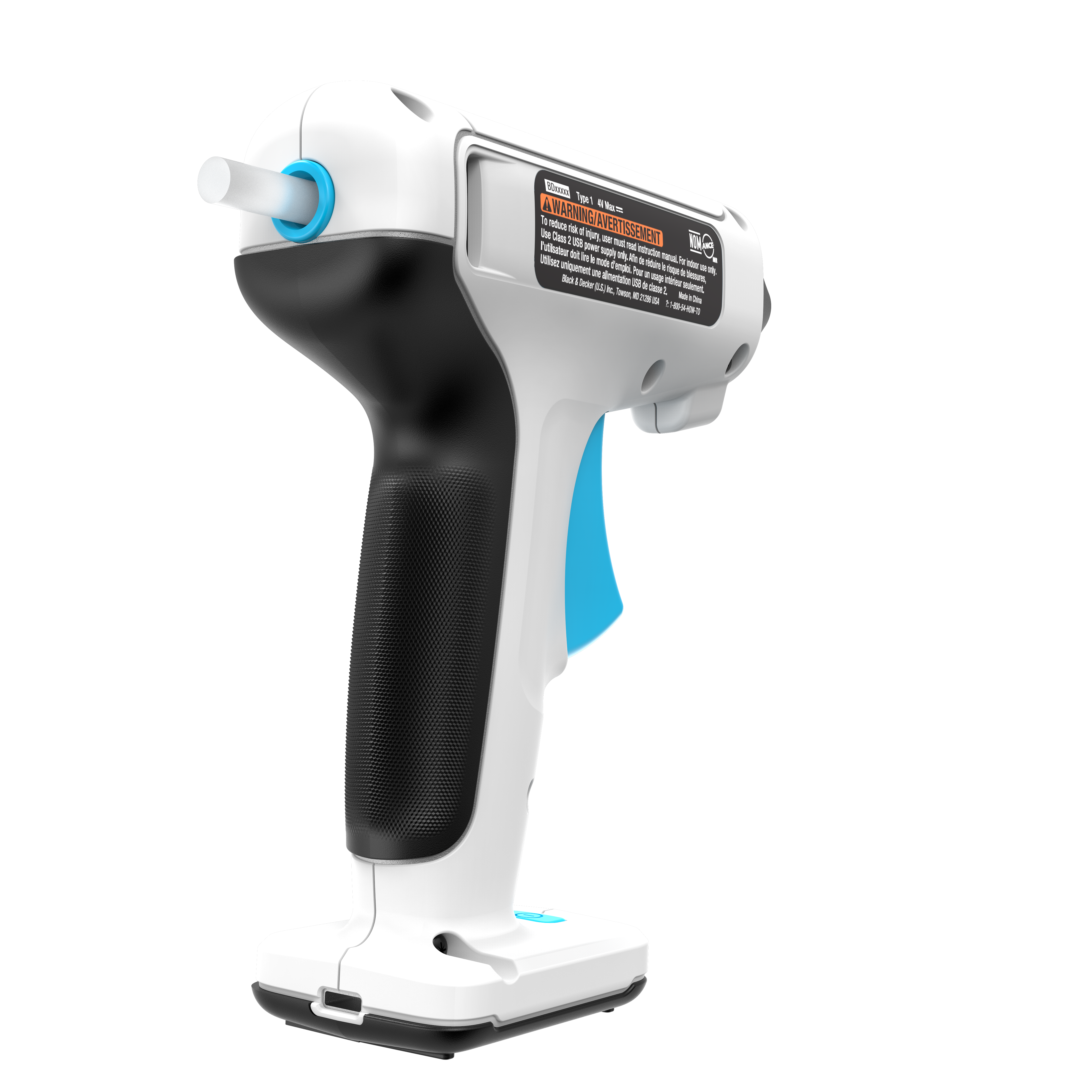 4V MAX* Cordless Glue Gun, USB Rechargeable