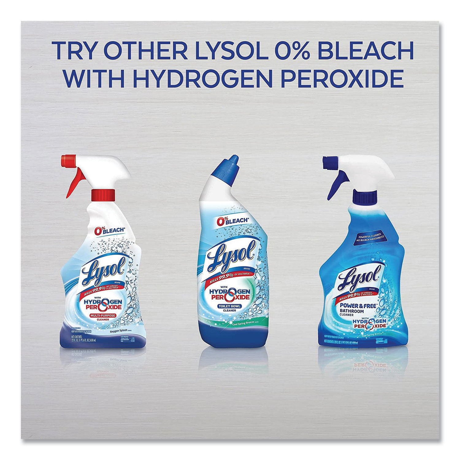 Bathroom Cleaner with Hydrogen Peroxide by LYSOLandreg; Brand RAC85668CT