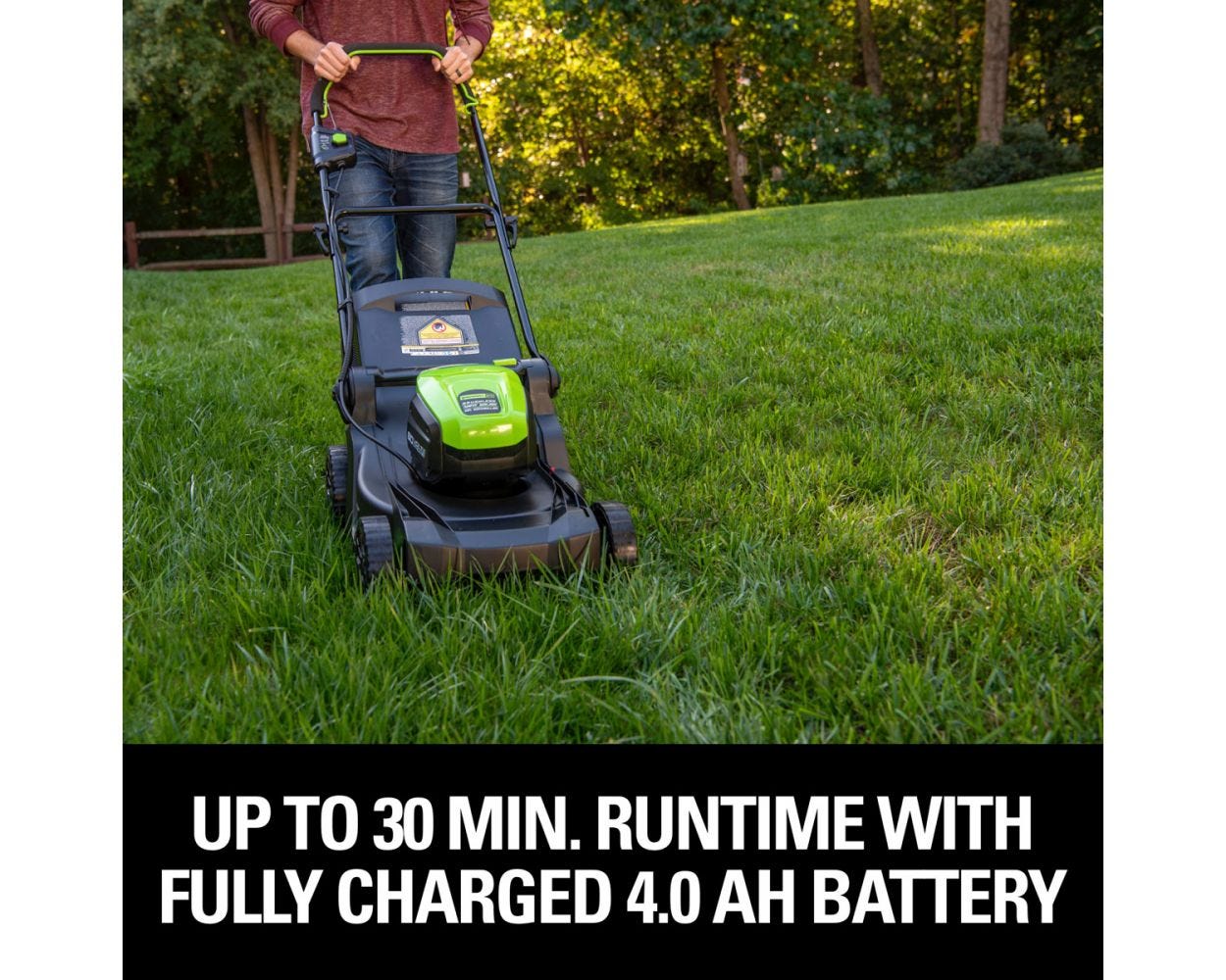 60V 17-Inch Cordless Lawn Mower | Greenworks Pro