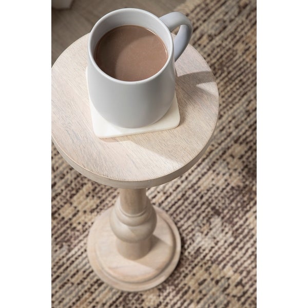 Kate and Laurel Wegner Wooden Drink Table