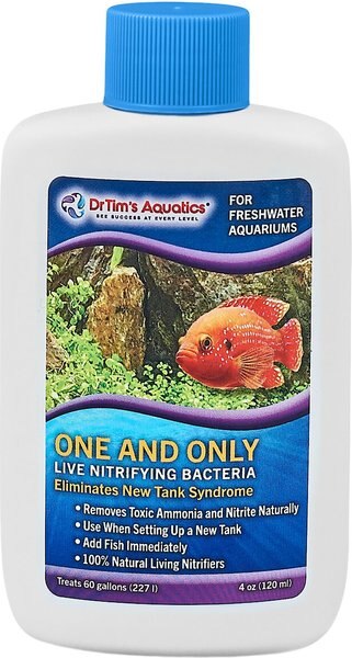 Dr. Tim's Aquatics One and Only Live Nitrifying Bacteria for Freshwater Aquariums