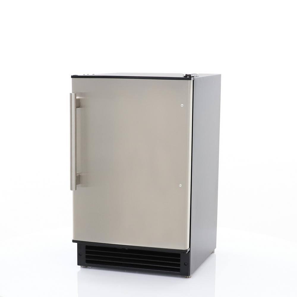 Maxx Ice Countertop or Built-In Ice Maker in Stainless Steel MIMC15C