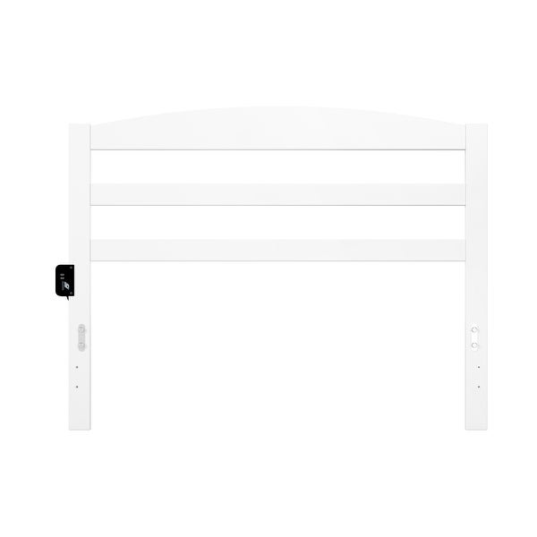 Warren Arched Horizontal Slat Wood Headboard - - 34337920