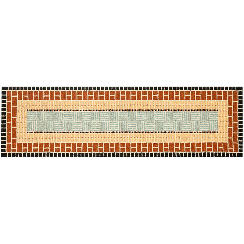 Safavieh Four Seasons Marianna Framed Geometric Indoor Outdoor Rug