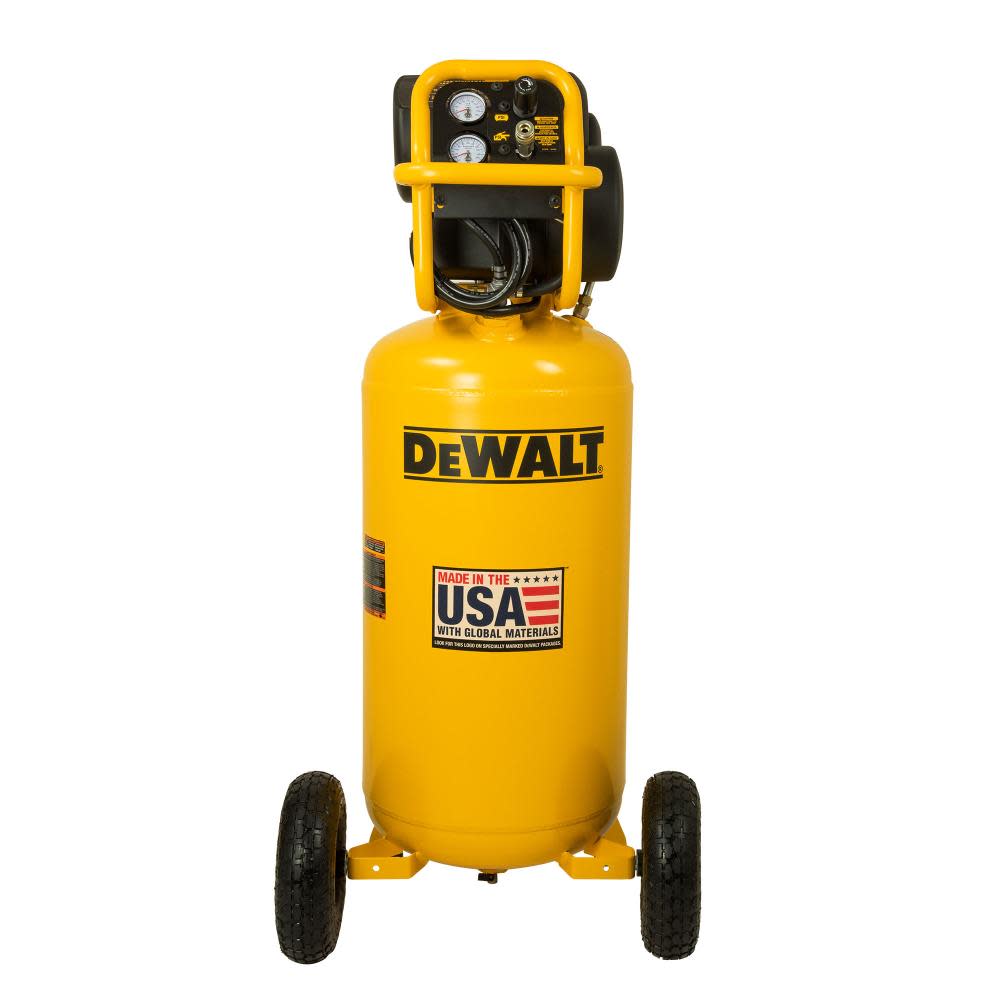 DW 27 Gallon 200 PSI Portable Vertical Electric Air Compressor DXCM271 from DW