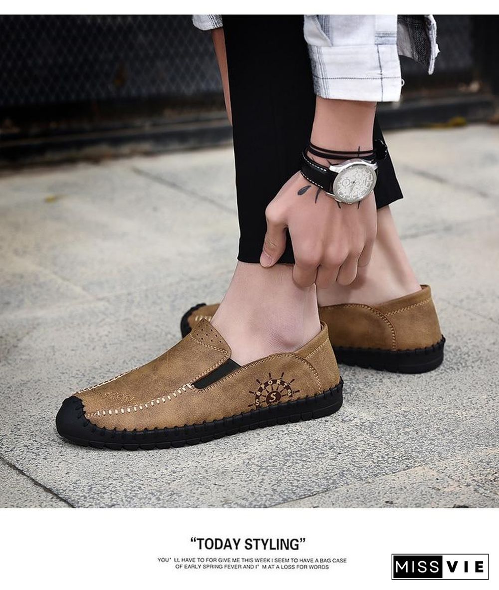 Casual Shoes Fashion Men's Shoes Casual Driving Shoes Soft Moccasins Flats Footwear Men Loafers