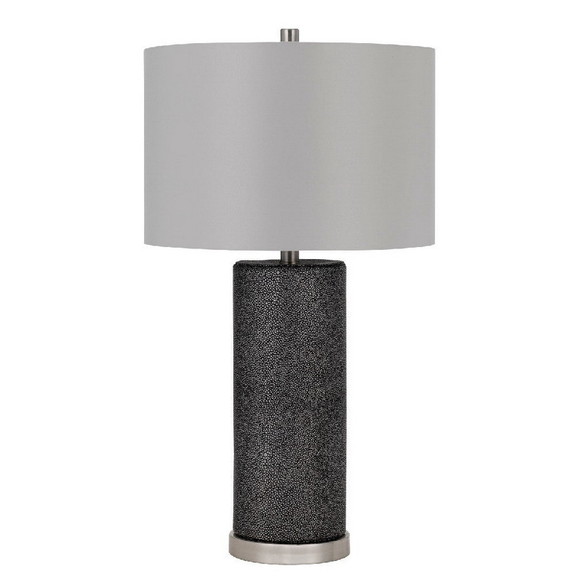 Benjara BM272316 27 Inch Ceramic Table Lamp  Faux ...