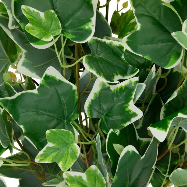 30 Variegated Ivy Artificial Hanging Floral Bush