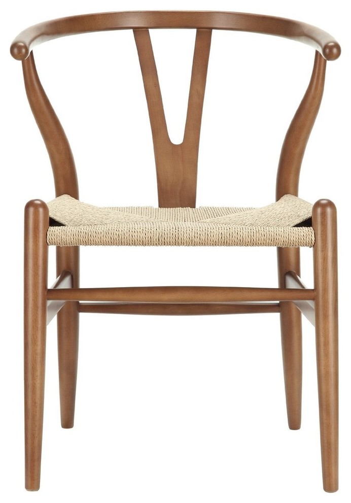 Wooden Dining Chair Walnut  Set of 2   Midcentury   Dining Chairs   by Best Made Furniture  Houzz