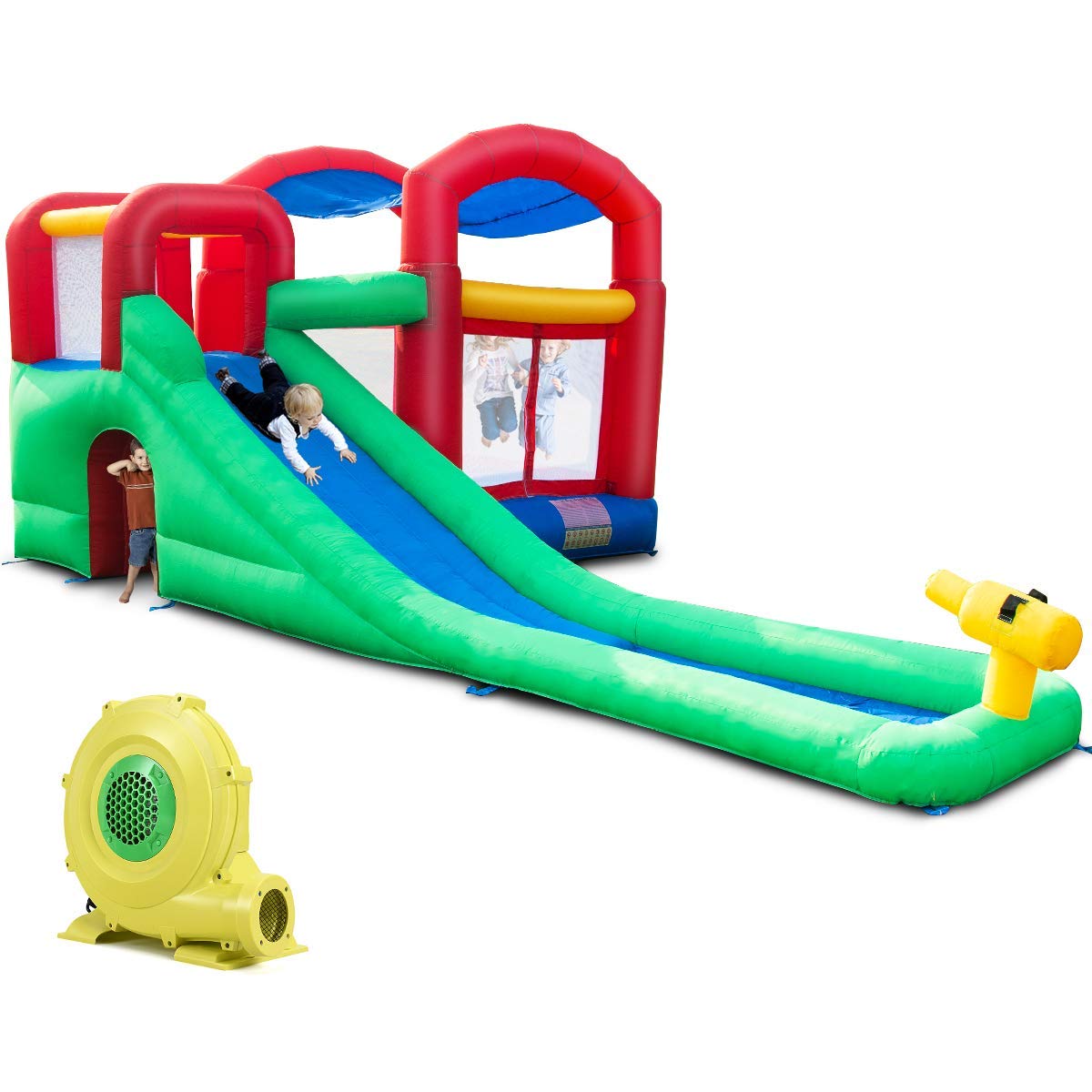 Inflatable Bounce House, Jump and Slide Bouncer